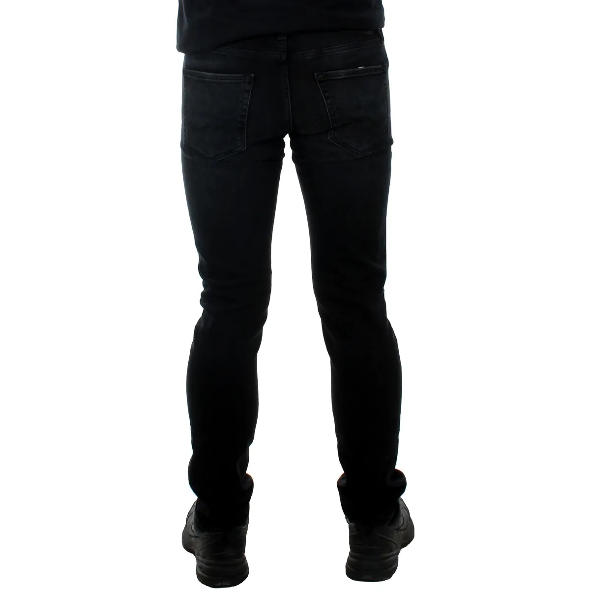 12161084 JJIGLENN JJORIGINAL AM 917 BLACK DENIM