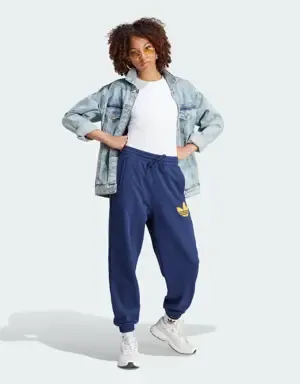 Adidas Pantalón Pearl Trefoil Cuffed