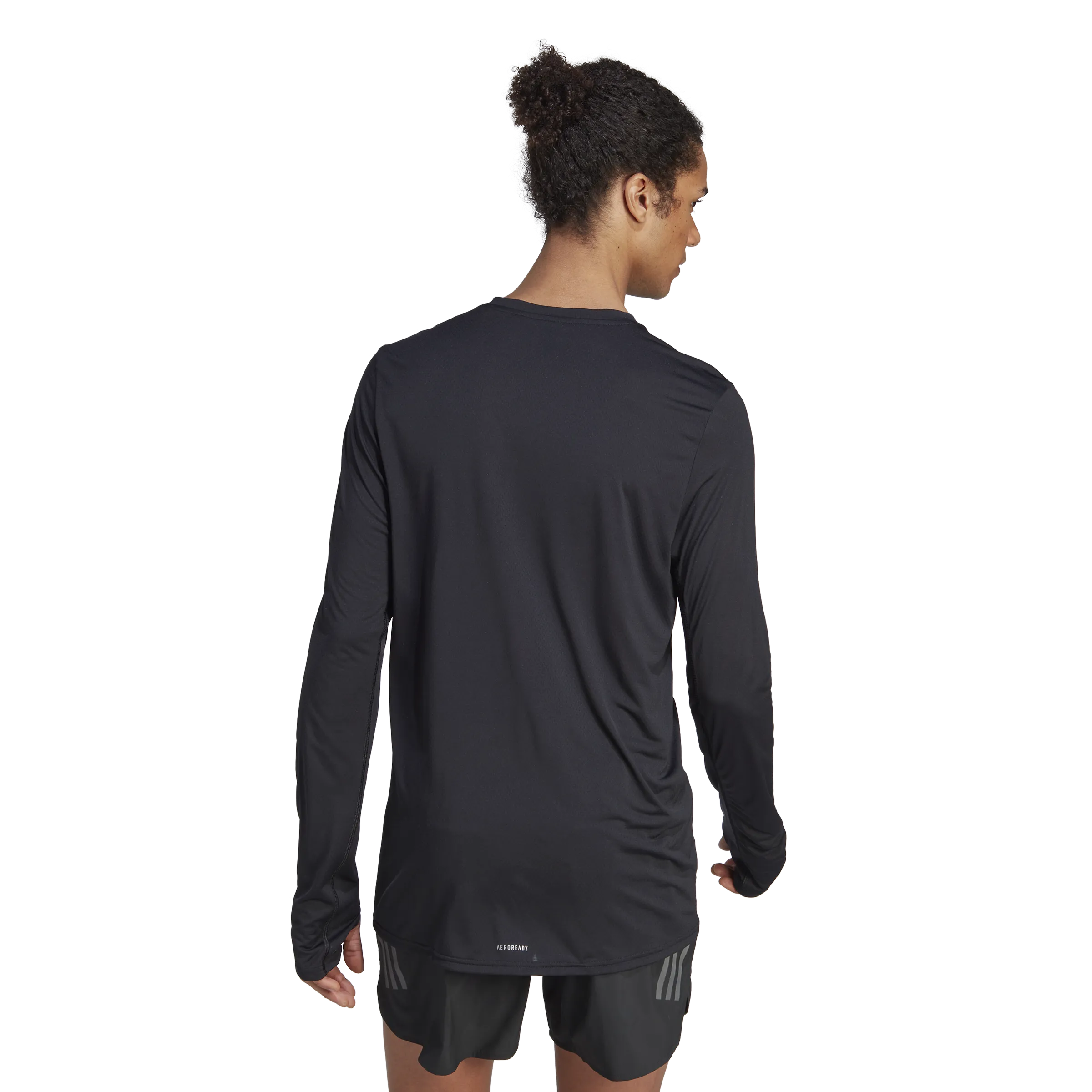 Adidas Run It Long Sleeve Sweatshirt Black