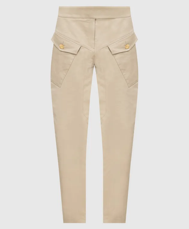 ALEXANDRE VAUTHIER Beige pants
