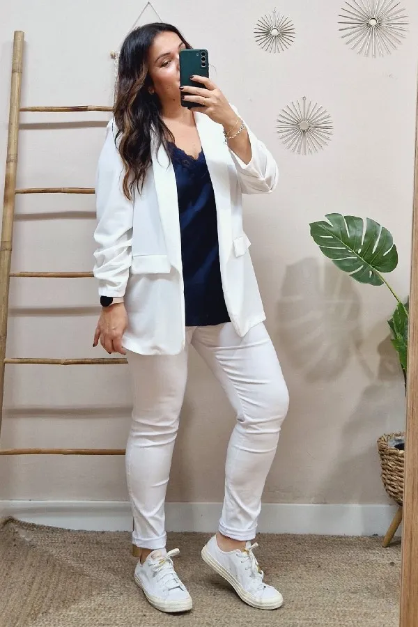 Americana Stylo Blanca