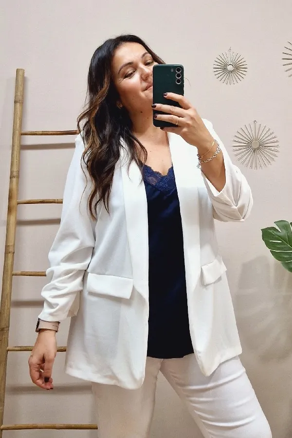 Americana Stylo Blanca