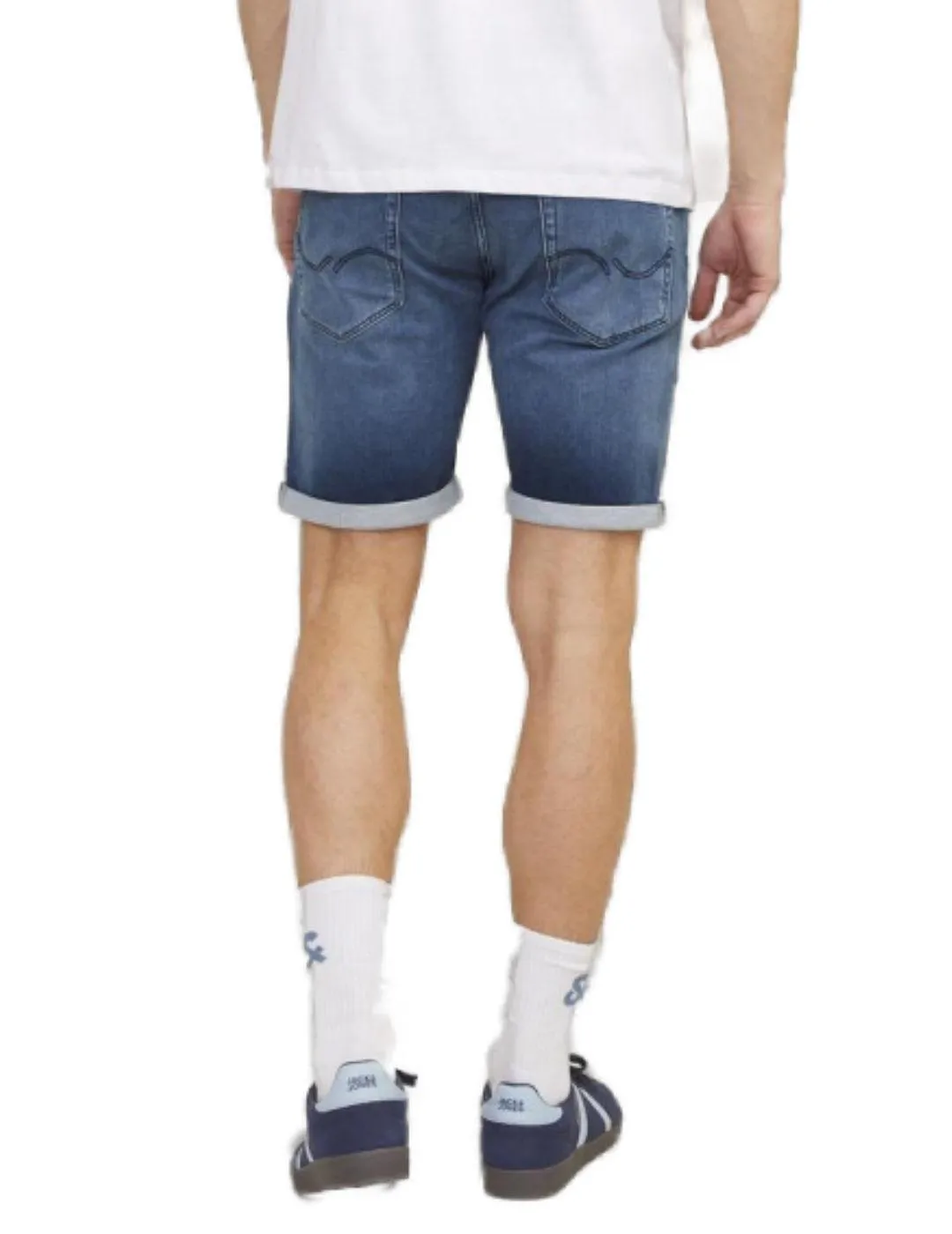Bermuda Jack&Jones Rick azul slim para hombre