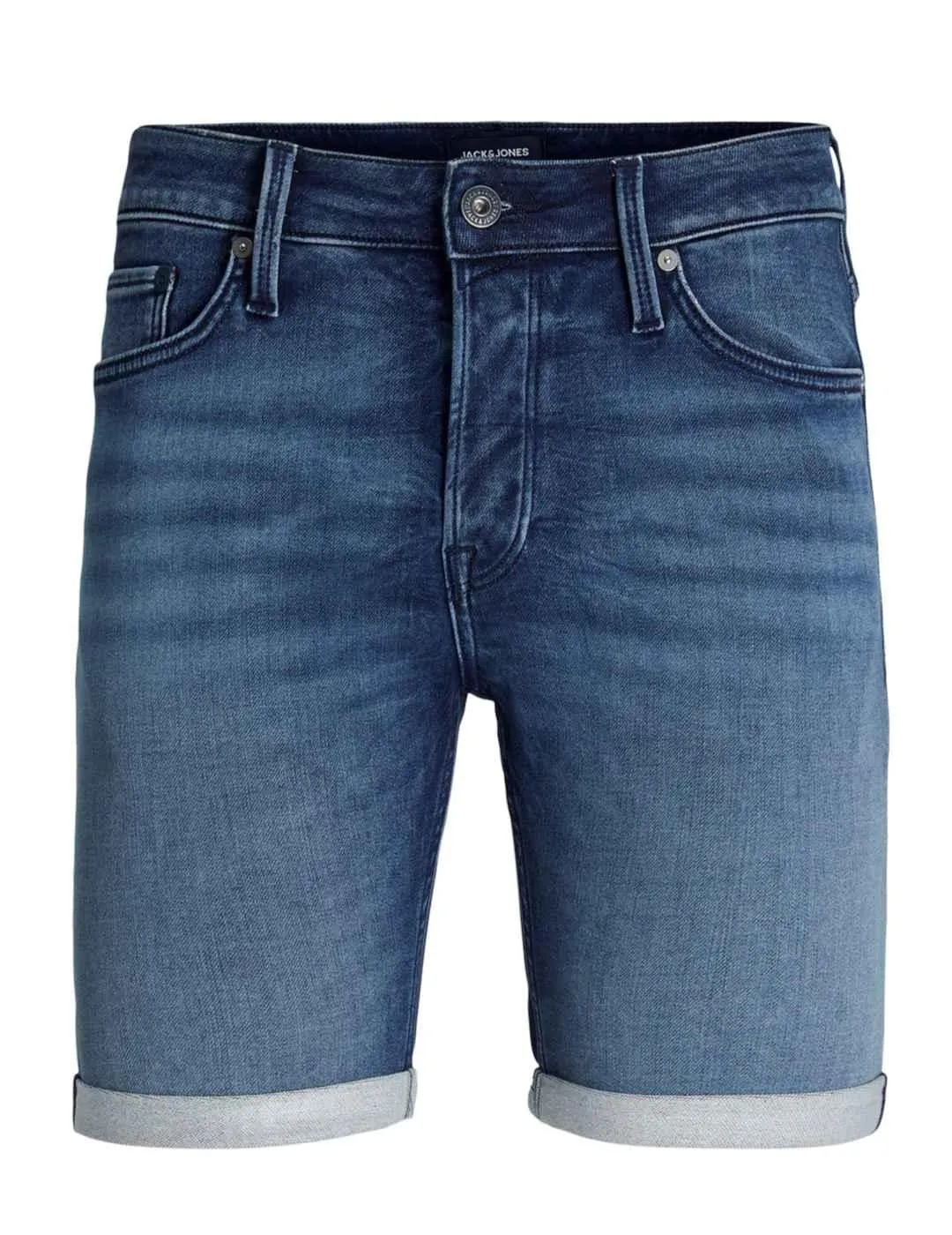Bermuda Jack&Jones Rick azul slim para hombre