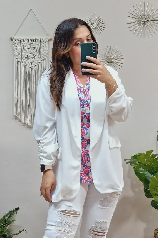 Blazer Smoke Plus Blanca