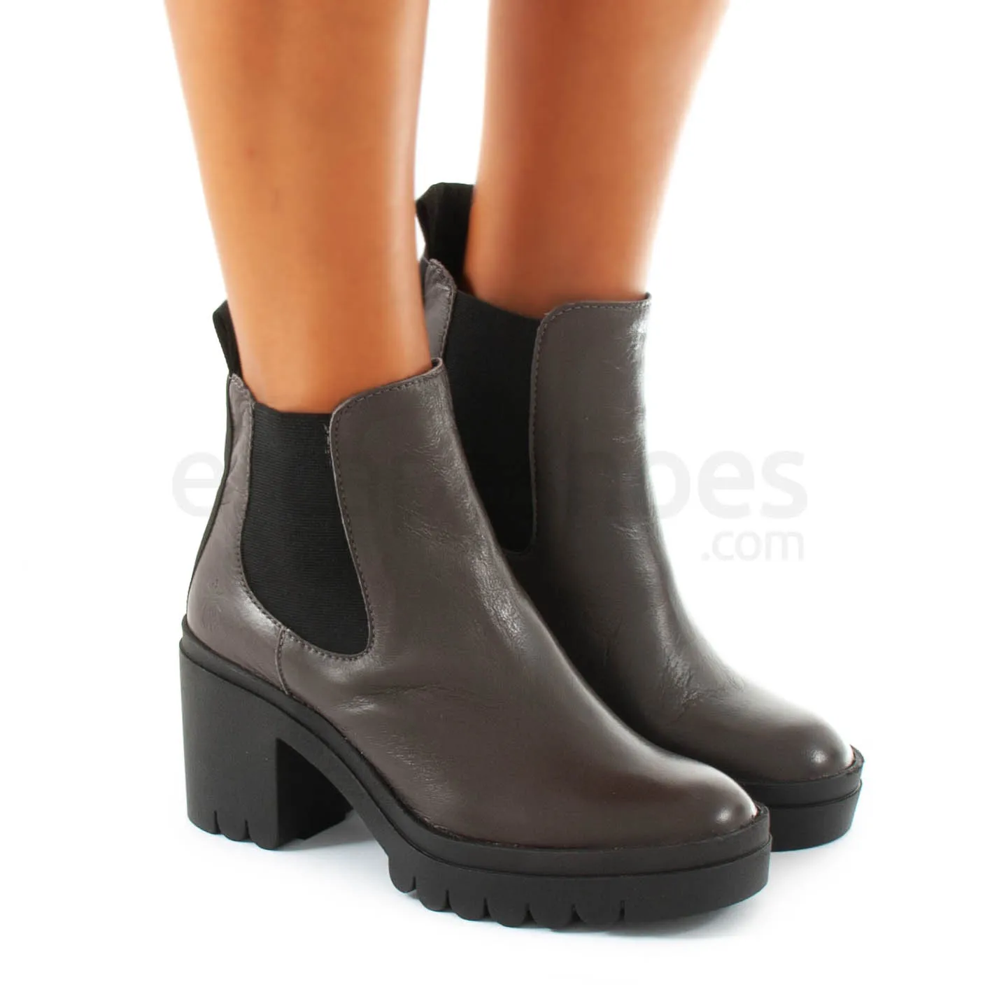 Botas FLY LONDON Tope Azalea Grey P144520019