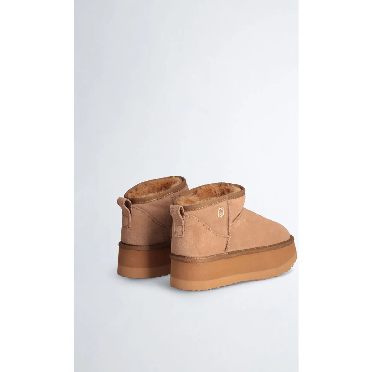 Botines cálidos con plataforma
