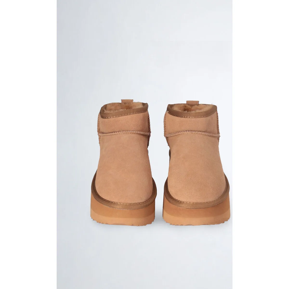 Botines cálidos con plataforma