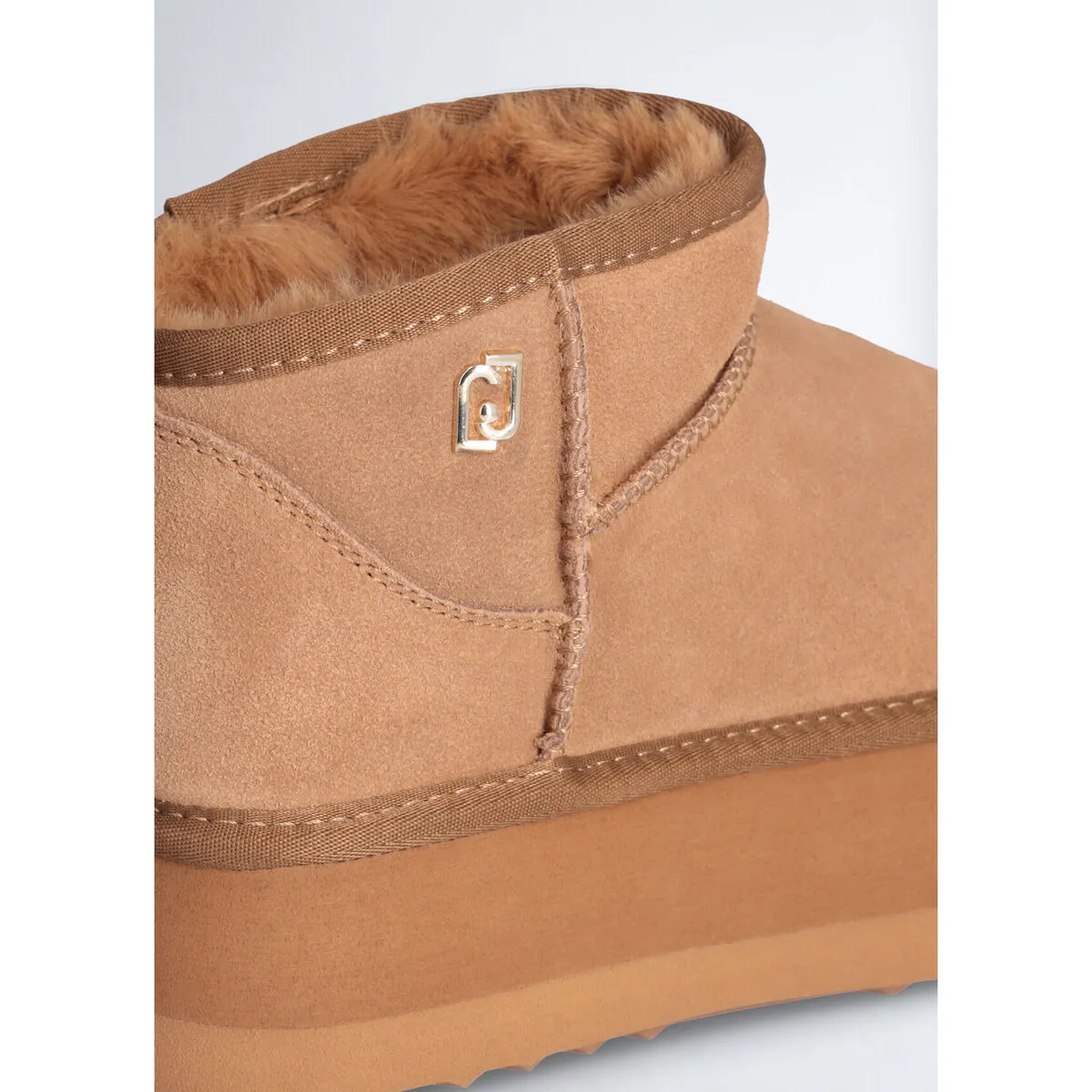 Botines cálidos con plataforma