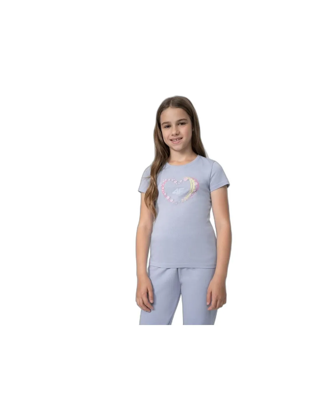 Camiseta 4F F385 Azul Niña
