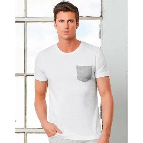 Camiseta con bolsillo hombre
