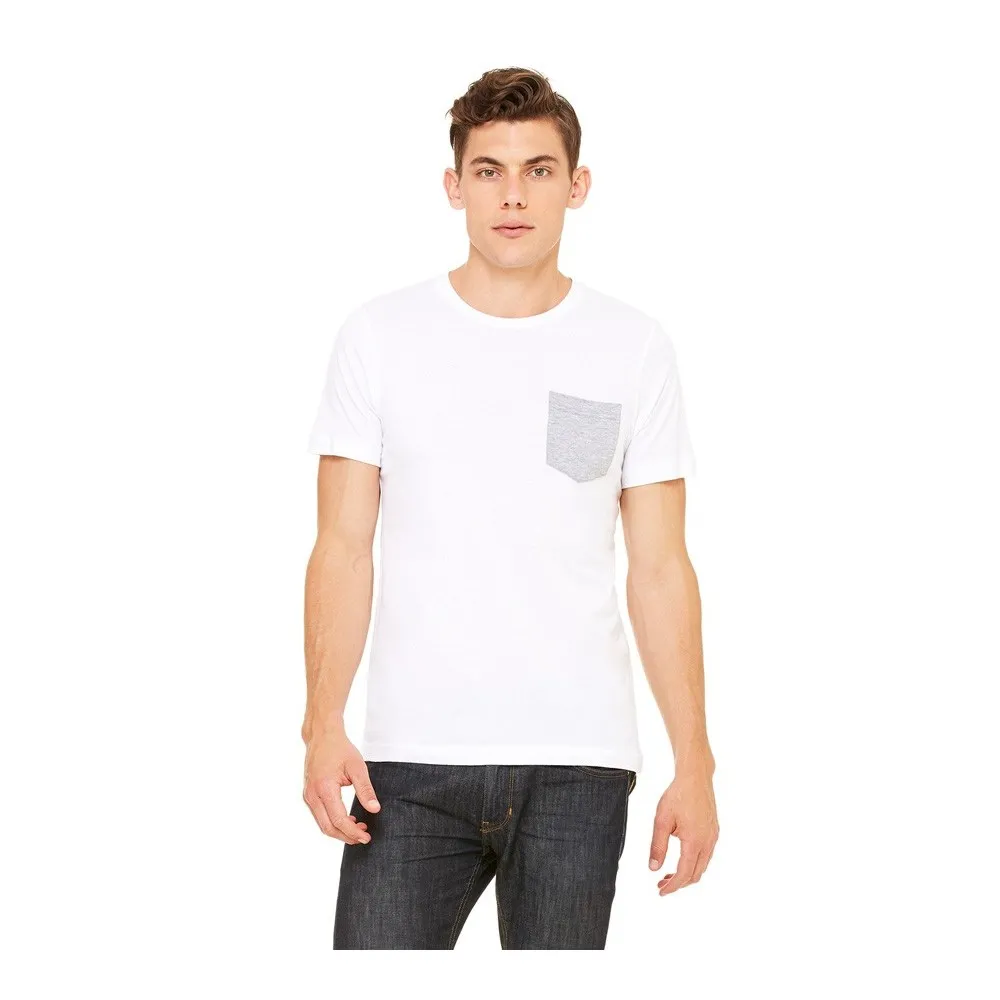 Camiseta con bolsillo hombre