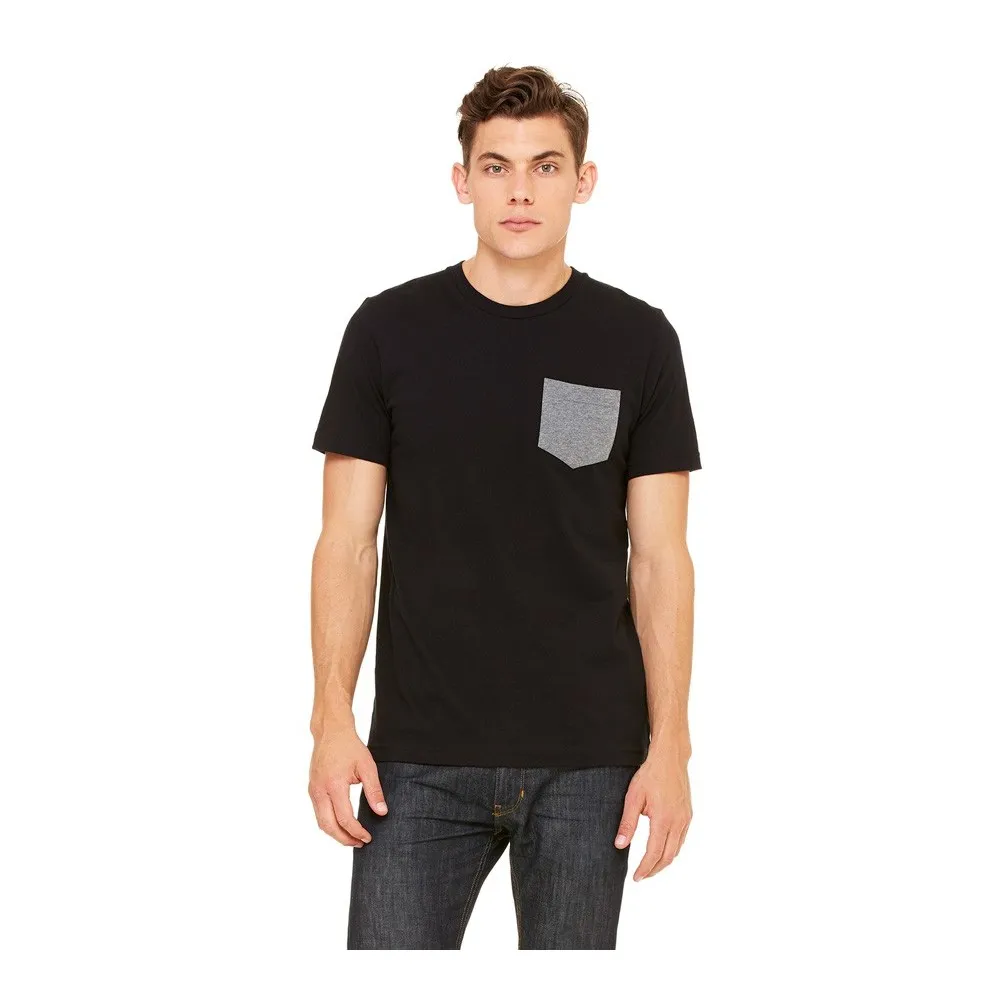 Camiseta con bolsillo hombre