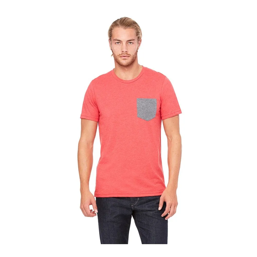 Camiseta con bolsillo hombre