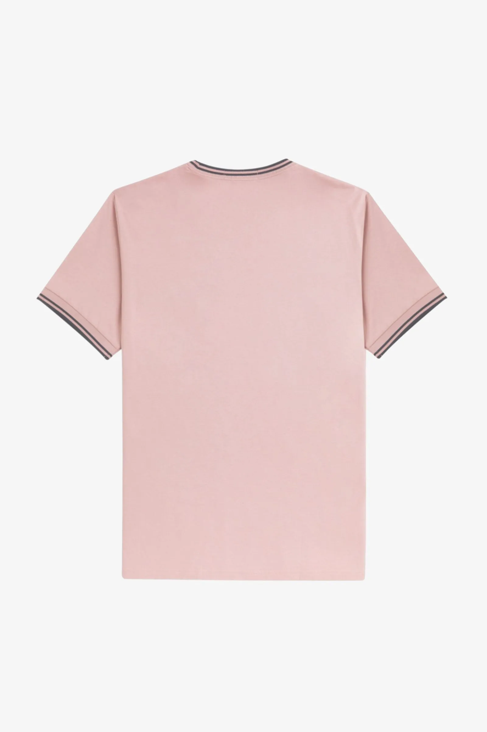 Camiseta con ribete con dos franjas