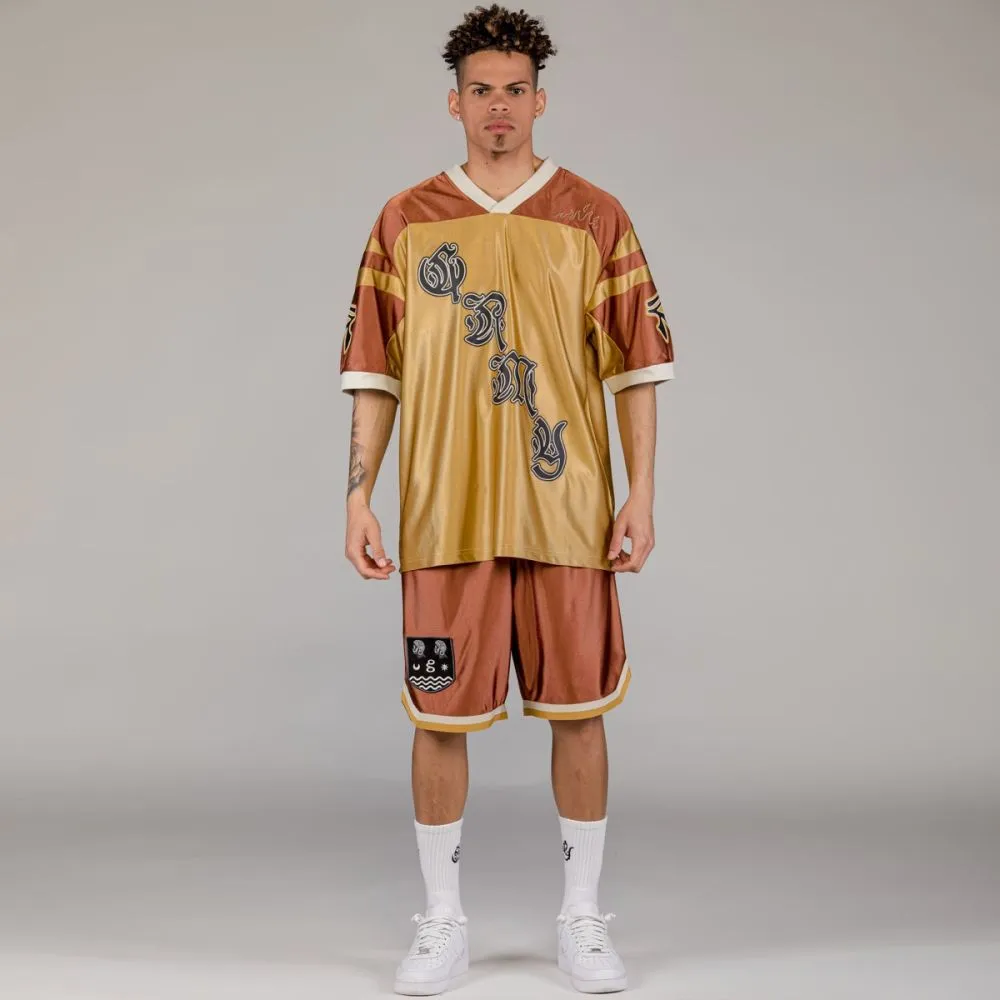 CAMISETA DE FOOTBALL GRIMEY FIRE ROUTE  BROWN | SPRING 23