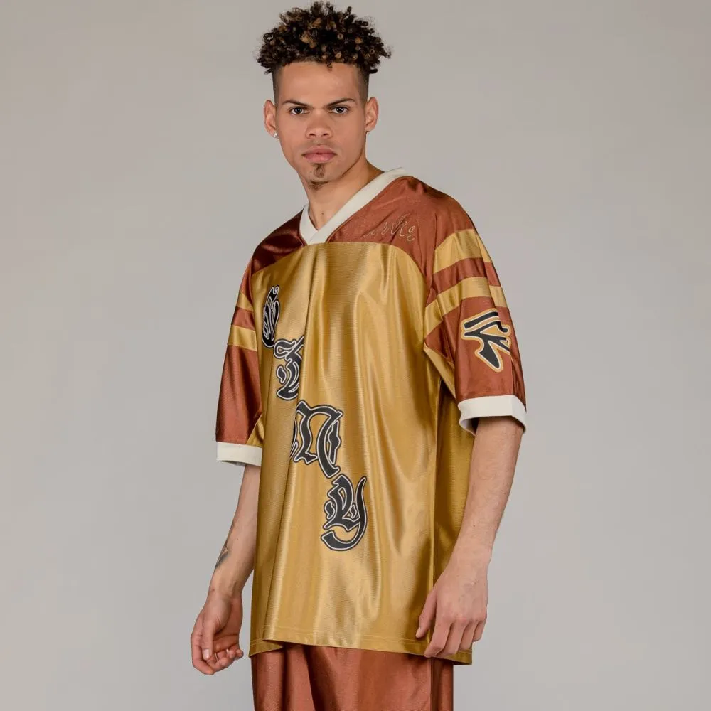 CAMISETA DE FOOTBALL GRIMEY FIRE ROUTE  BROWN | SPRING 23