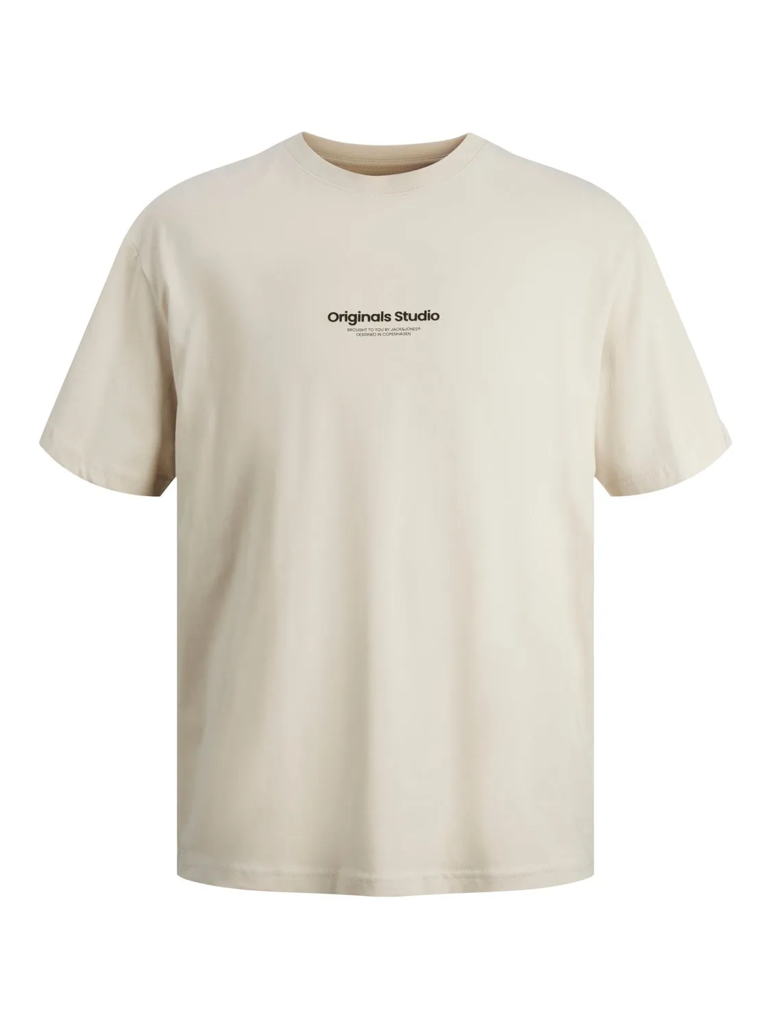 Camiseta Estampado Cuello redondo | Beige | Jack & Jones®