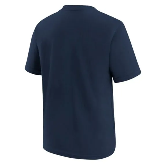 Camiseta Junior Memphis Grizzlies Essential Logo Blue