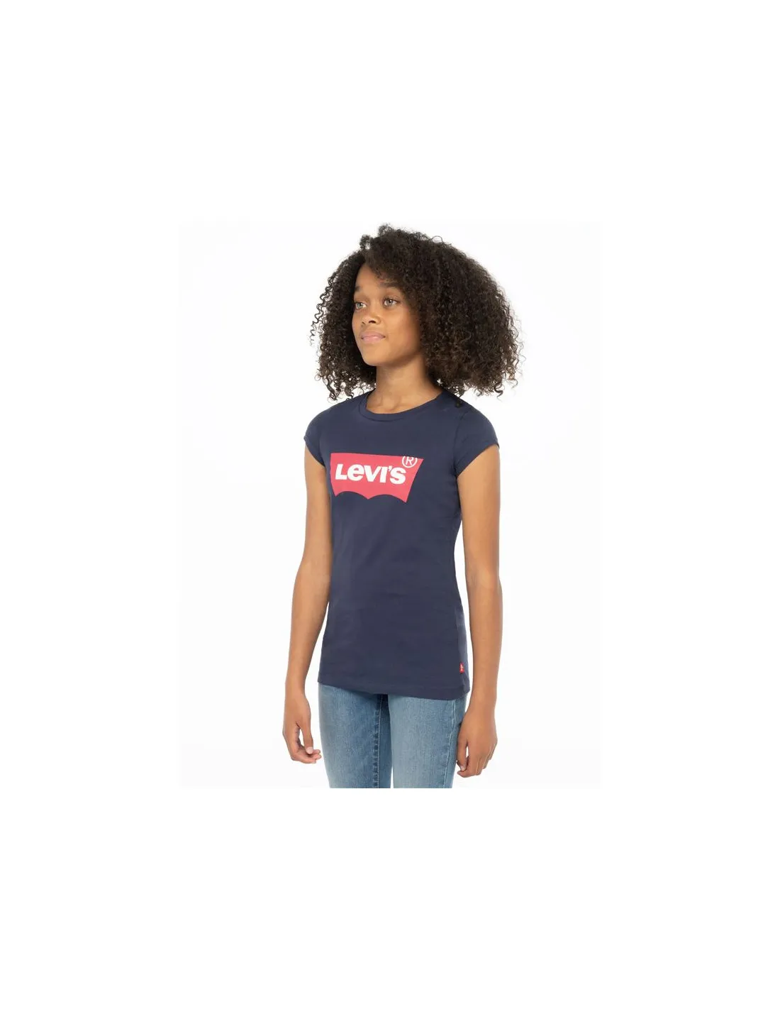 Camiseta Levi's Batwing Manga corta Girl Dark blue