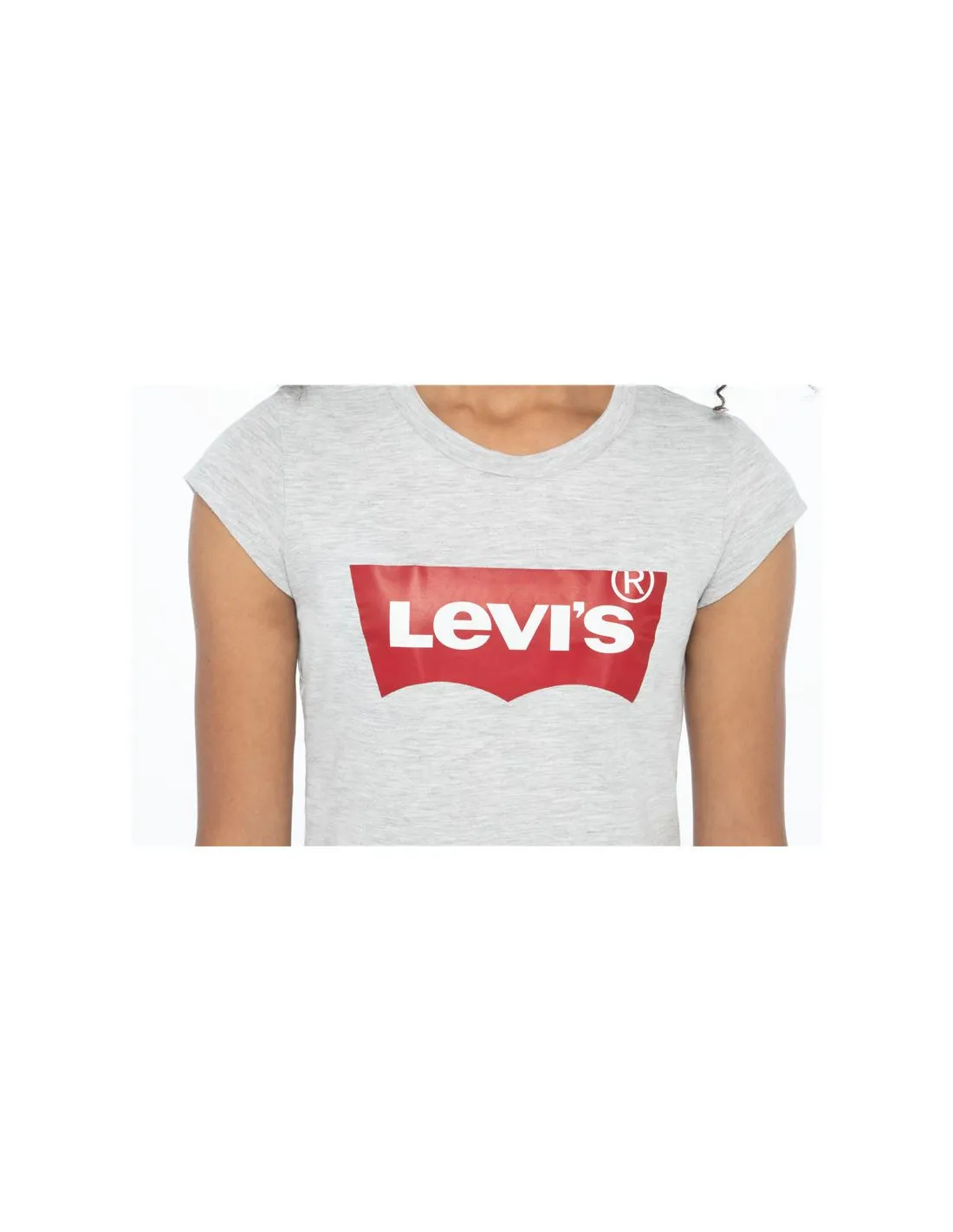 Camiseta Levi's Batwing Manga corta Girl Grey