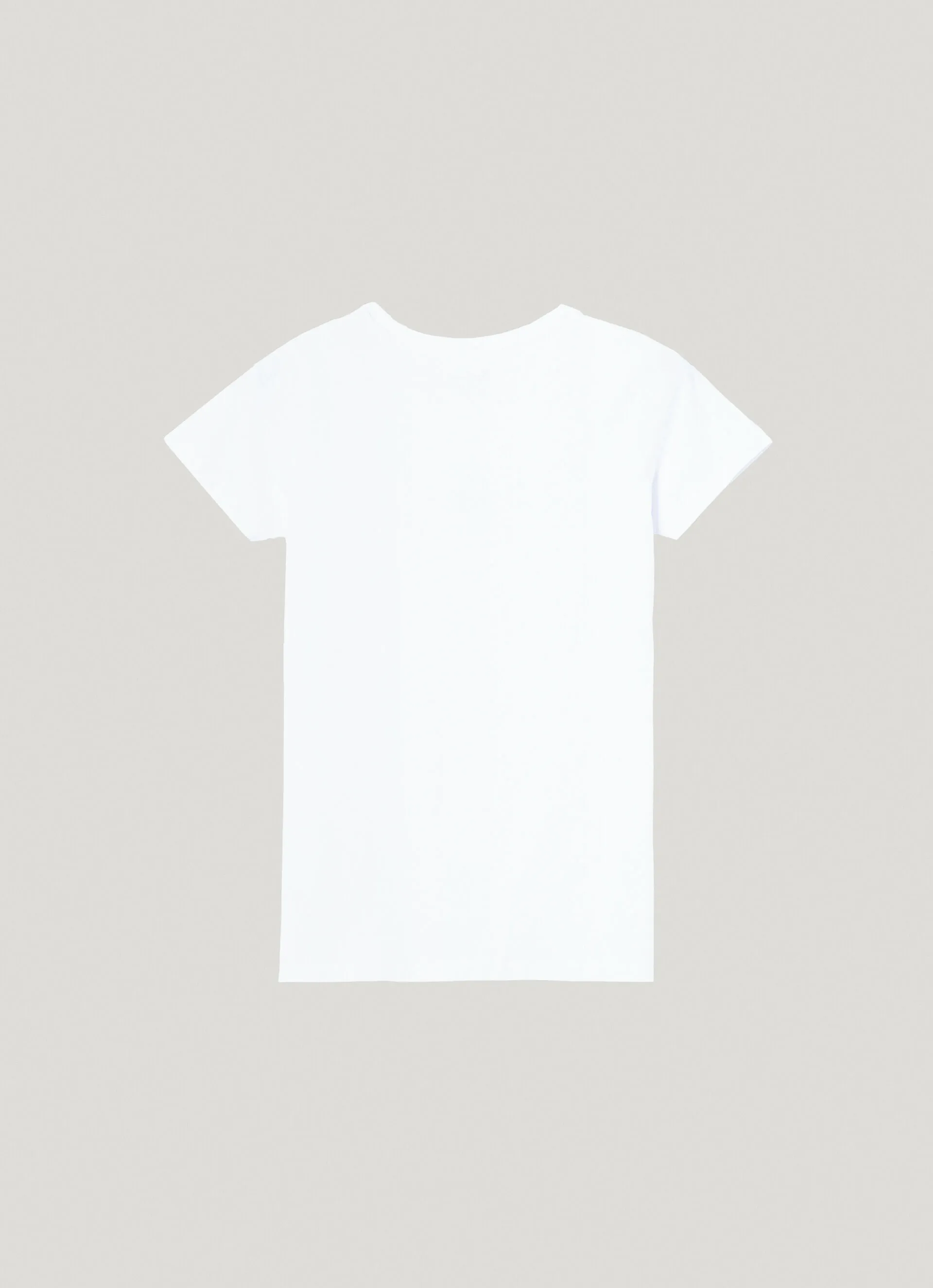 camiseta logo estampado fit slim
