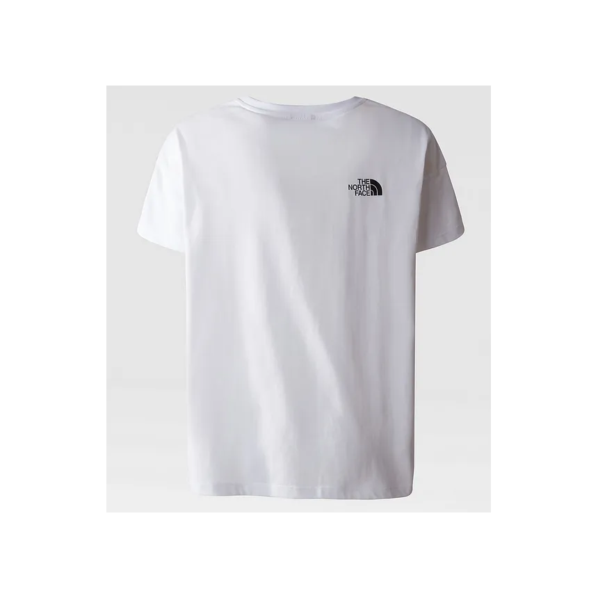 Camiseta North Face Mountain Line Para Niño