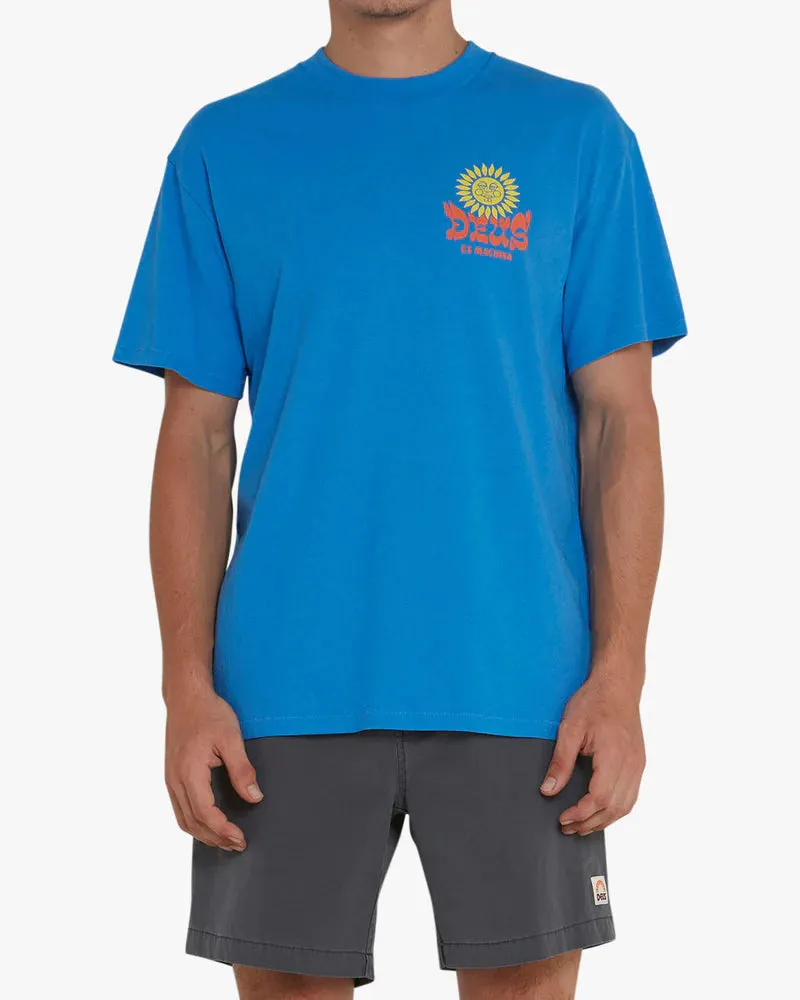CAMISETA SLEEPING SUN AZUL