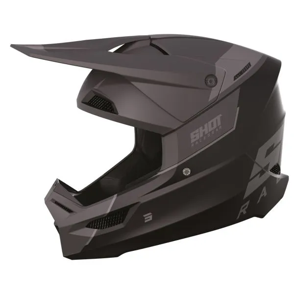 Casco SHOT Furious Scope Grey Matt 