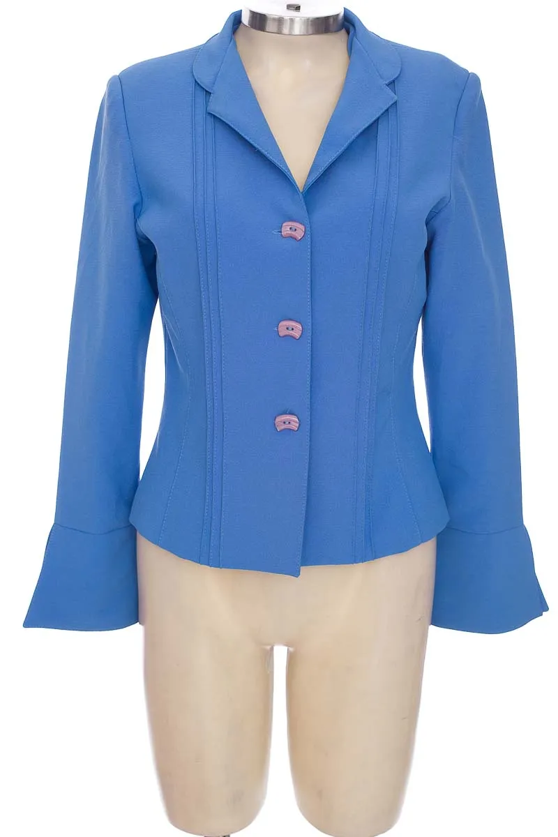CHAQUETA / ABRIGO COLOR AZUL  GOMA