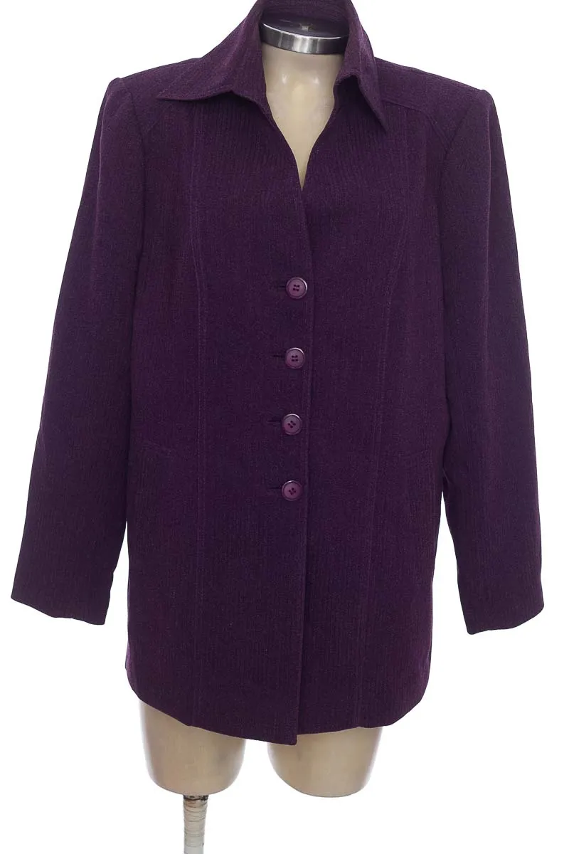 CHAQUETA / ABRIGO COLOR MORADO  CLOSEANDO