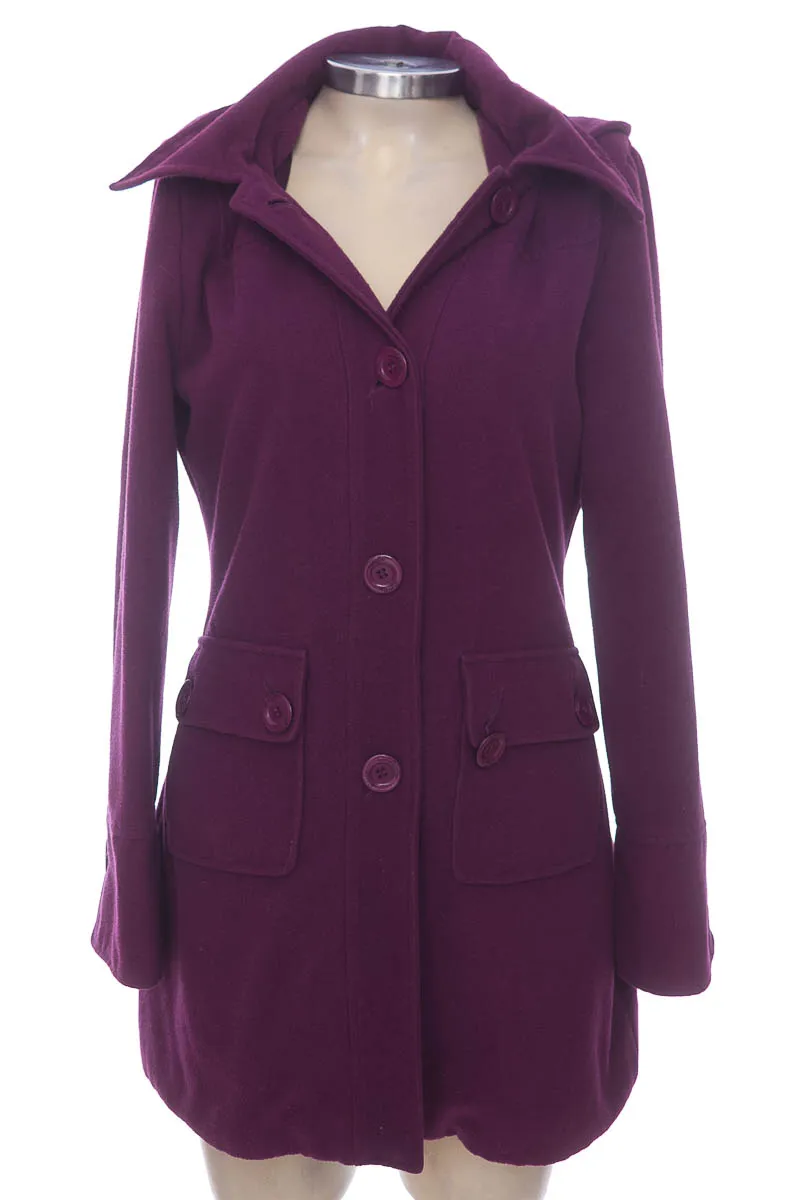 CHAQUETA / ABRIGO COLOR MORADO  SYBILLA