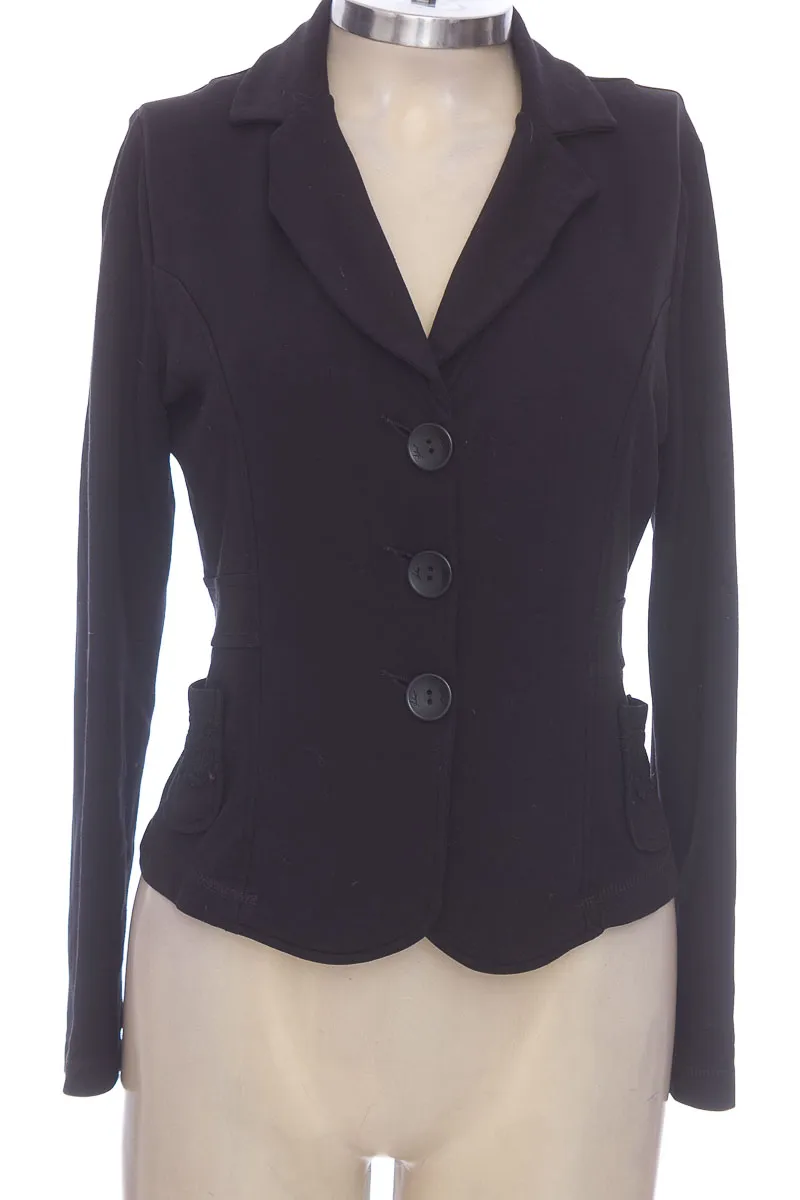 CHAQUETA / ABRIGO COLOR NEGRO  ABRIL