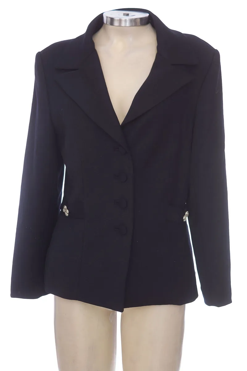 CHAQUETA / ABRIGO COLOR NEGRO  ZARINA
