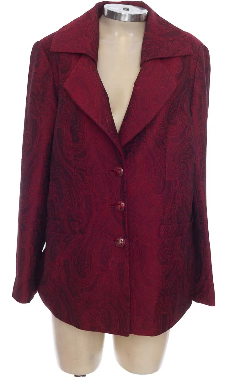 CHAQUETA / ABRIGO COLOR ROJO  CLOSEANDO