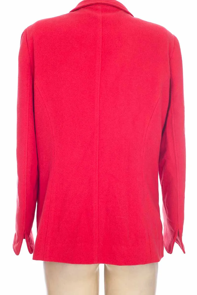 CHAQUETA / ABRIGO COLOR ROJO  JUSHI