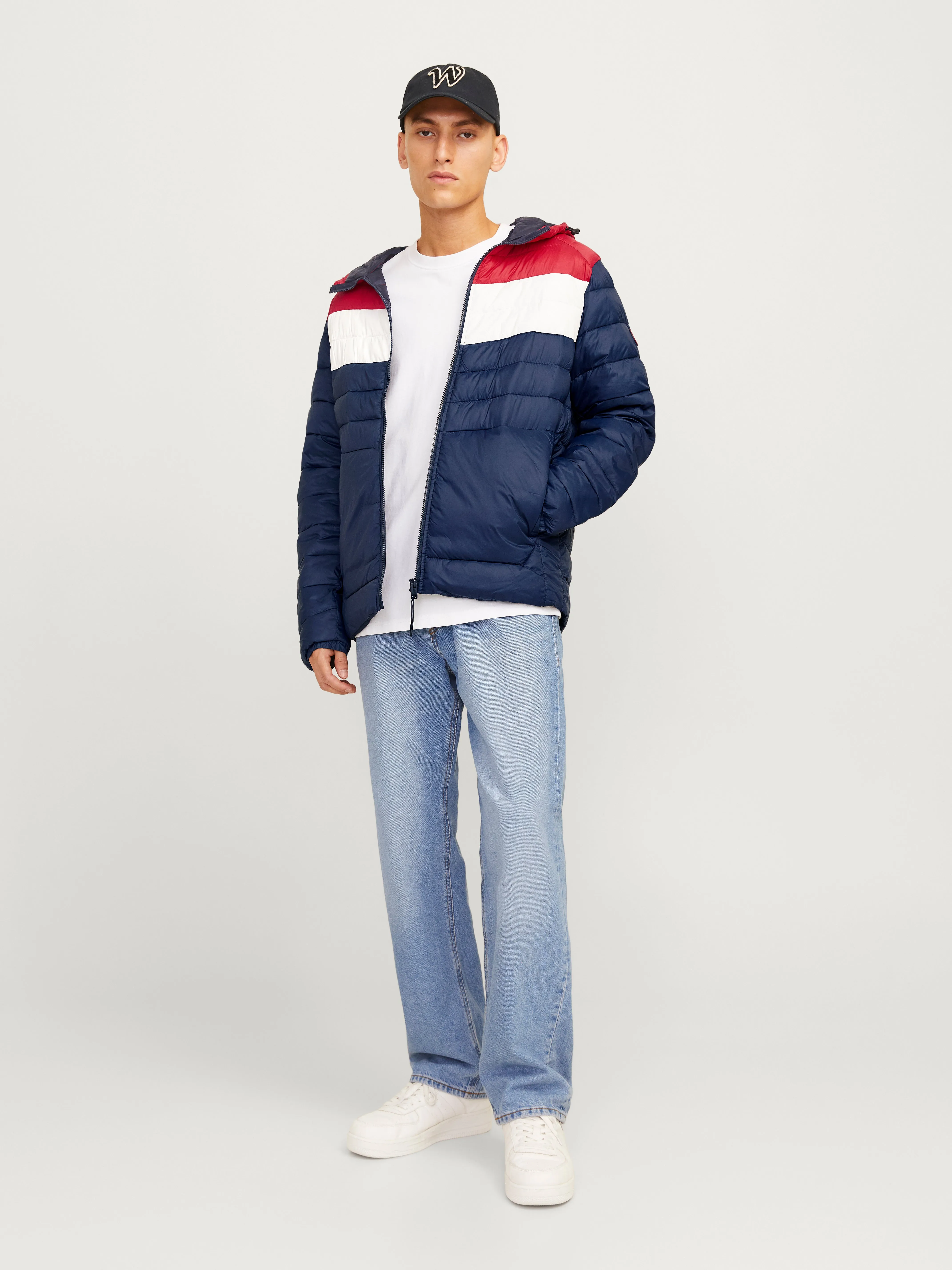 Chaqueta corta acolchada | Azul oscuro | Jack & Jones®