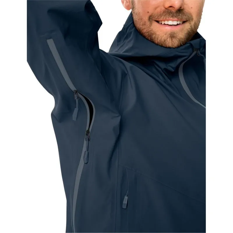 Chaqueta Croz III Hardshell (mar oscuro) Hombre