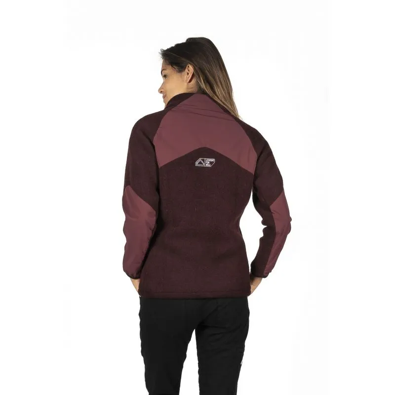 Chaqueta polar Looking for wild Vallorcine (Vino) Mujer