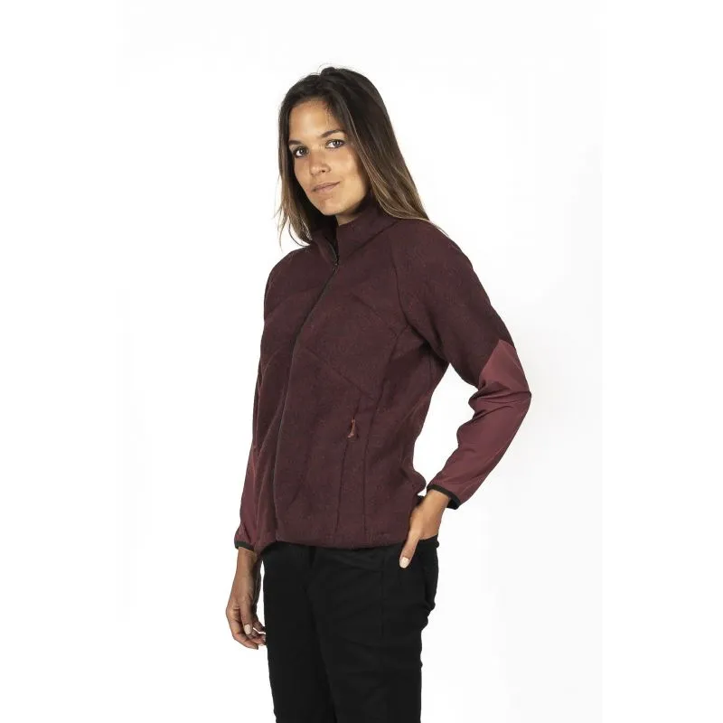 Chaqueta polar Looking for wild Vallorcine (Vino) Mujer