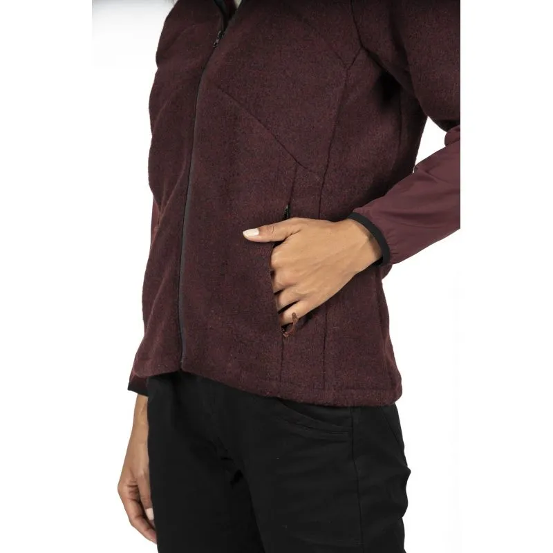 Chaqueta polar Looking for wild Vallorcine (Vino) Mujer