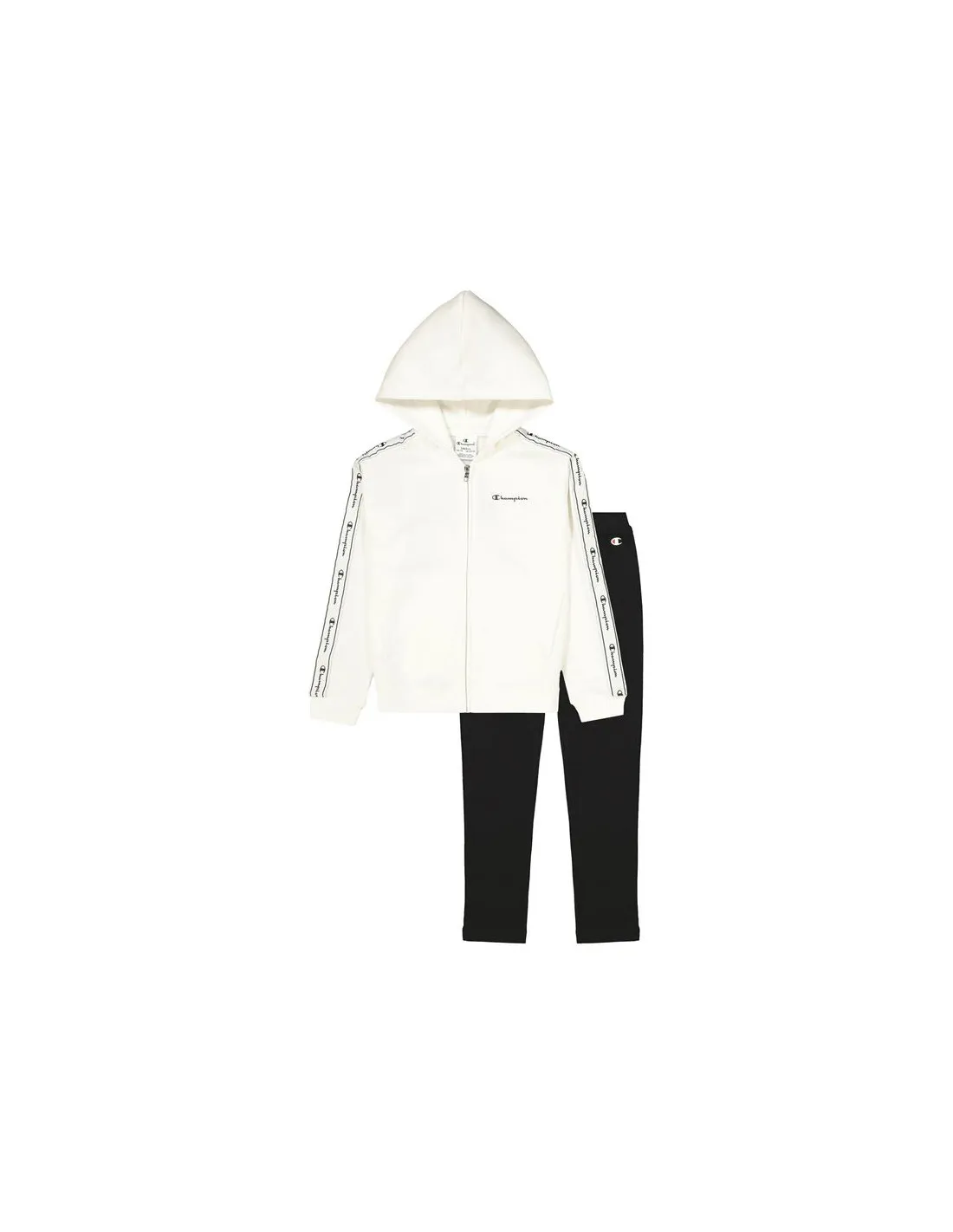 Conjunto Champion Crewneck Girl White