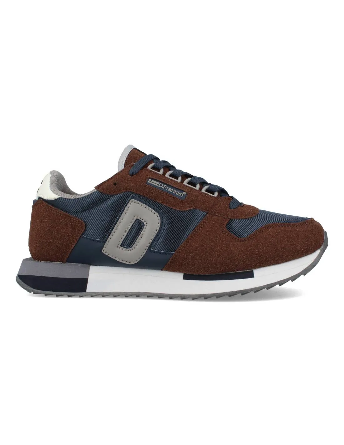 D. FRANKLIN  ZAPATILLA CASUAL COMBINADA 505 BROWN