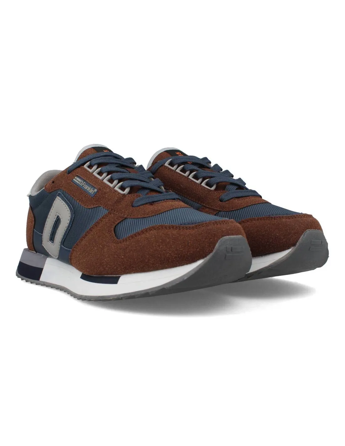 D. FRANKLIN  ZAPATILLA CASUAL COMBINADA 505 BROWN