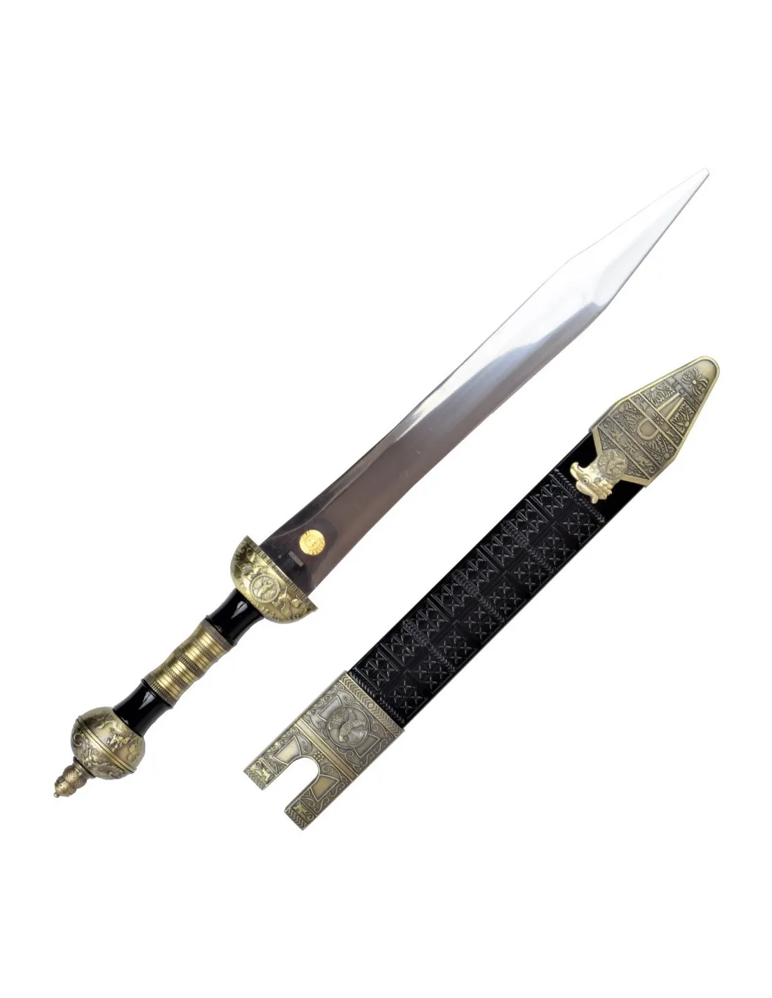 Daga ornamental legiones romanas con vaina (44 cm.)