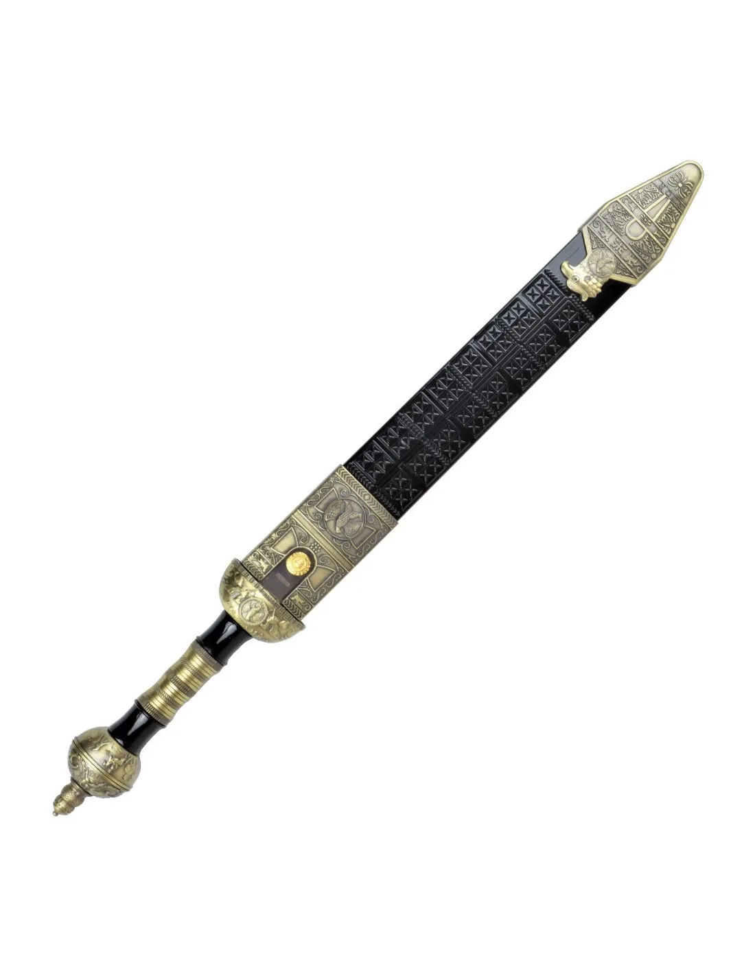 Daga ornamental legiones romanas con vaina (44 cm.)
