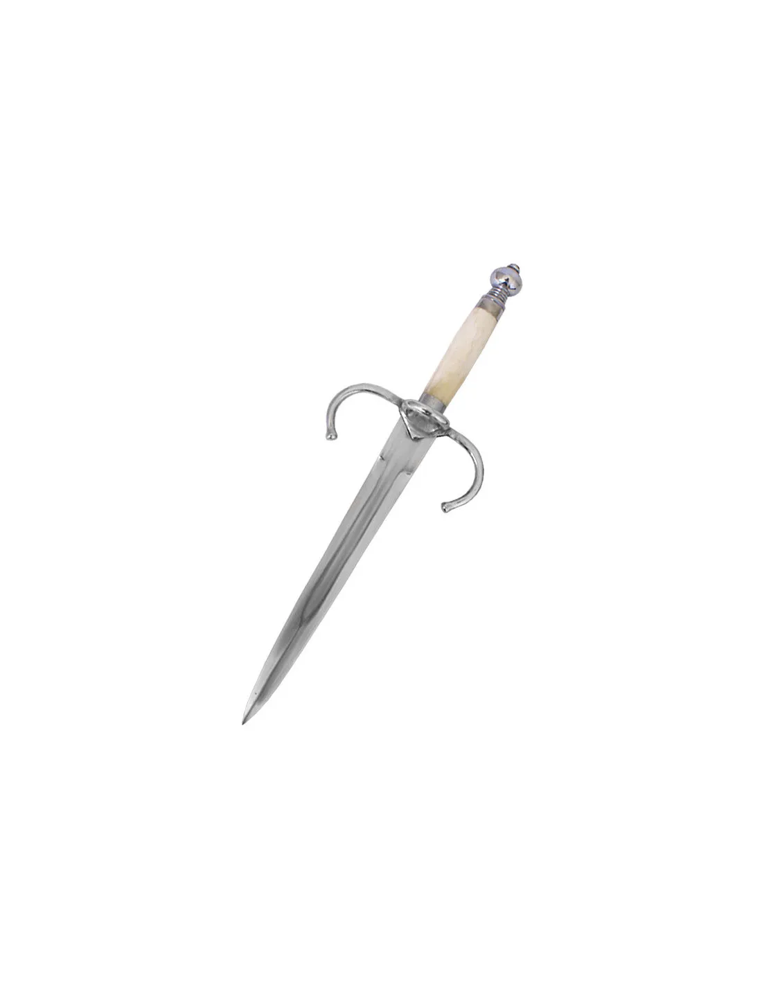 Daga renacentista Acompañante de Rapiera, con vaina (44 cm.)