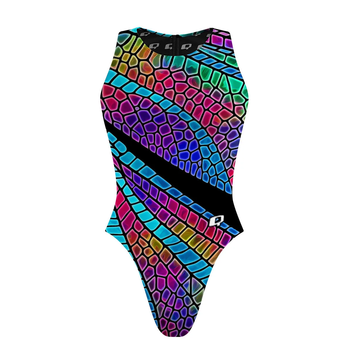 DRAGONFLY WINGS  WOMEN WATERPOLO SWIMSUIT CHEEKY CUT