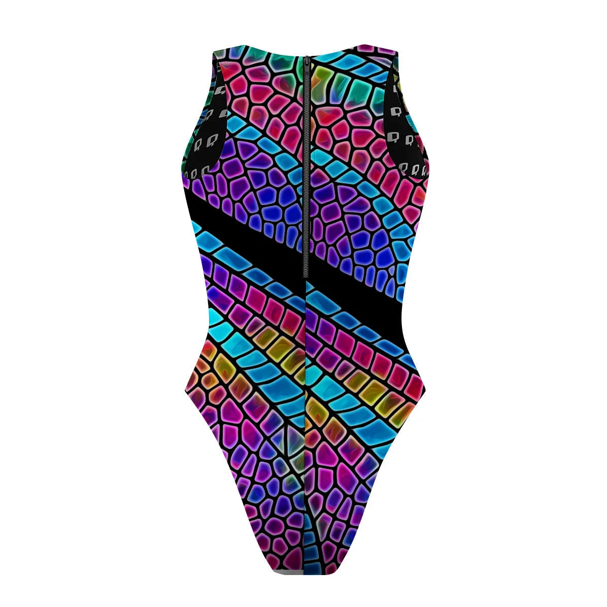 DRAGONFLY WINGS  WOMEN WATERPOLO SWIMSUIT CHEEKY CUT