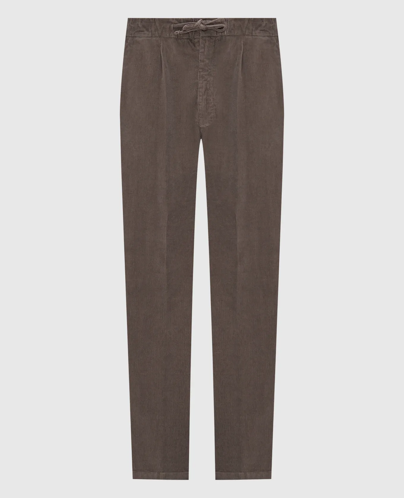 Enrico Mandelli Khaki corduroy pants